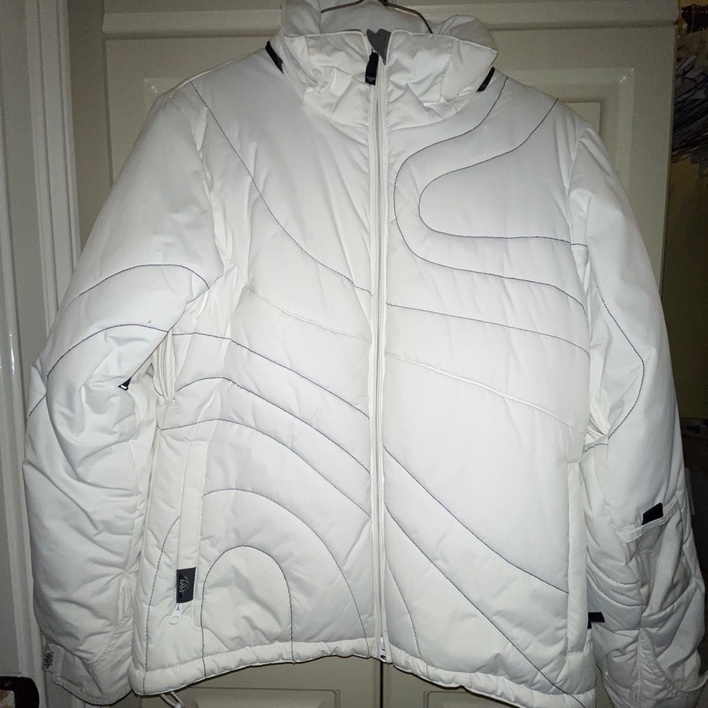 Women’s White Roxy Ski Parka